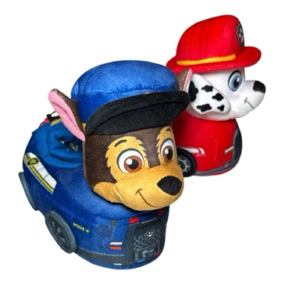 NEW! Paw Patrol Kids Toddler Plush Slippers Size 7/8